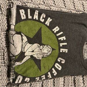 Black Rifle Coffee Gray Short Sleeve Tee